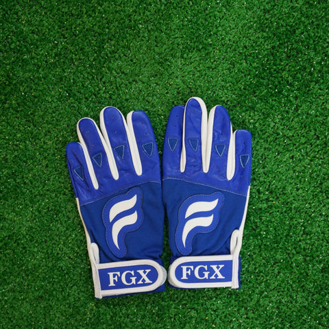 Blue FGX Batting Gloves