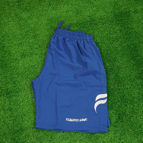 Blue FGX 4-Way Flex-Stretch Shorts