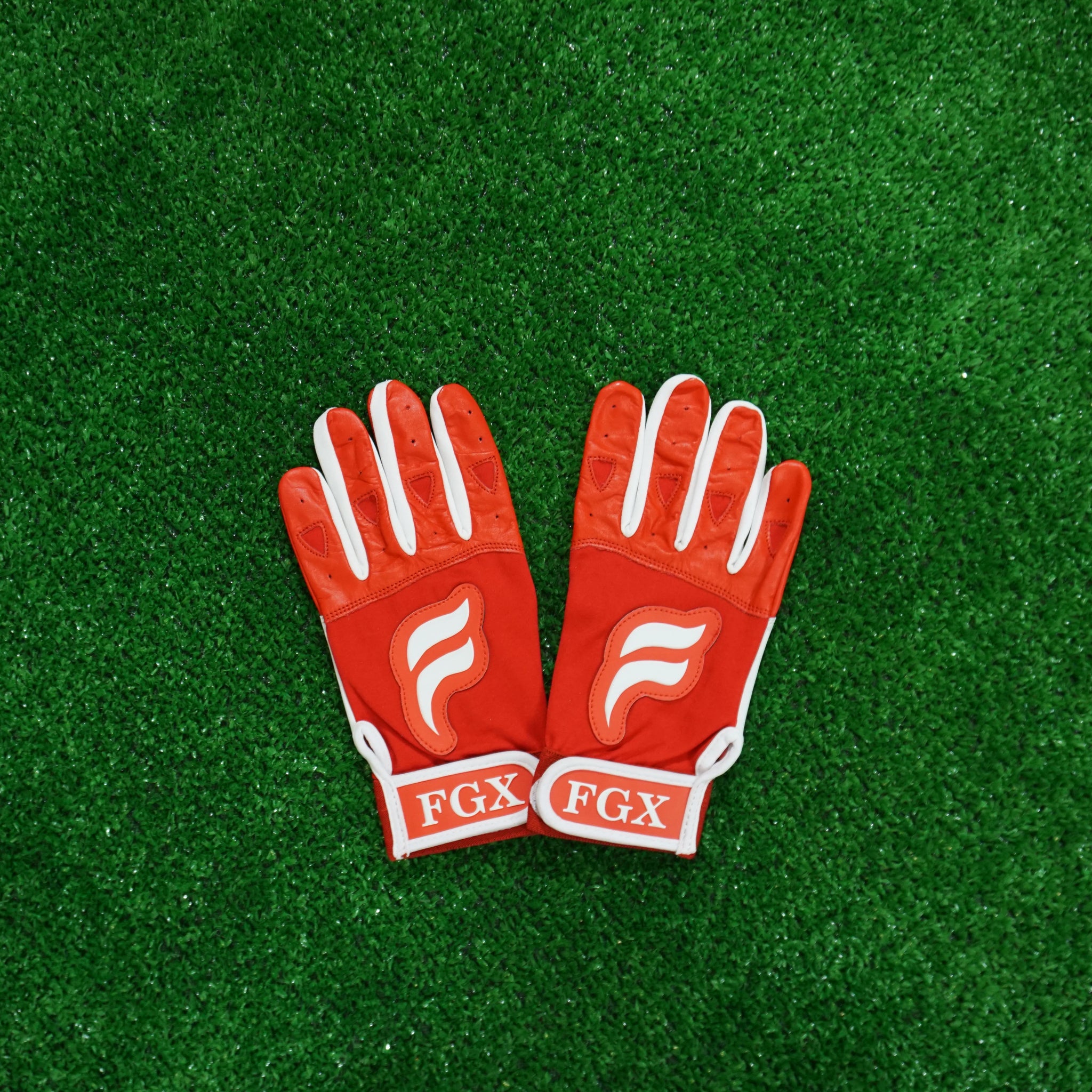 Red FGX batting Gloves